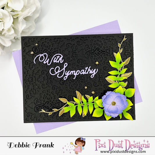 Sympathy Card with Debbie!