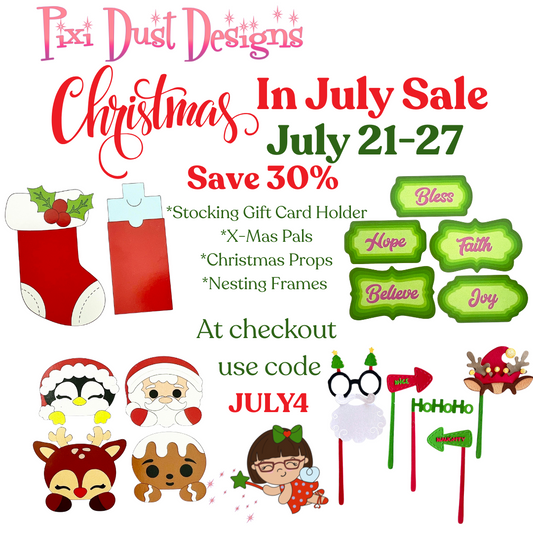 Christmas in July Sale - WEEK 4!