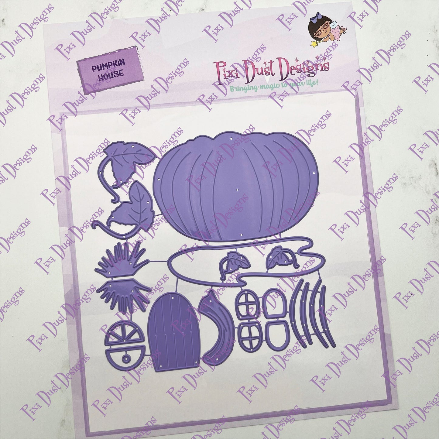 Pumpkin House Die Set