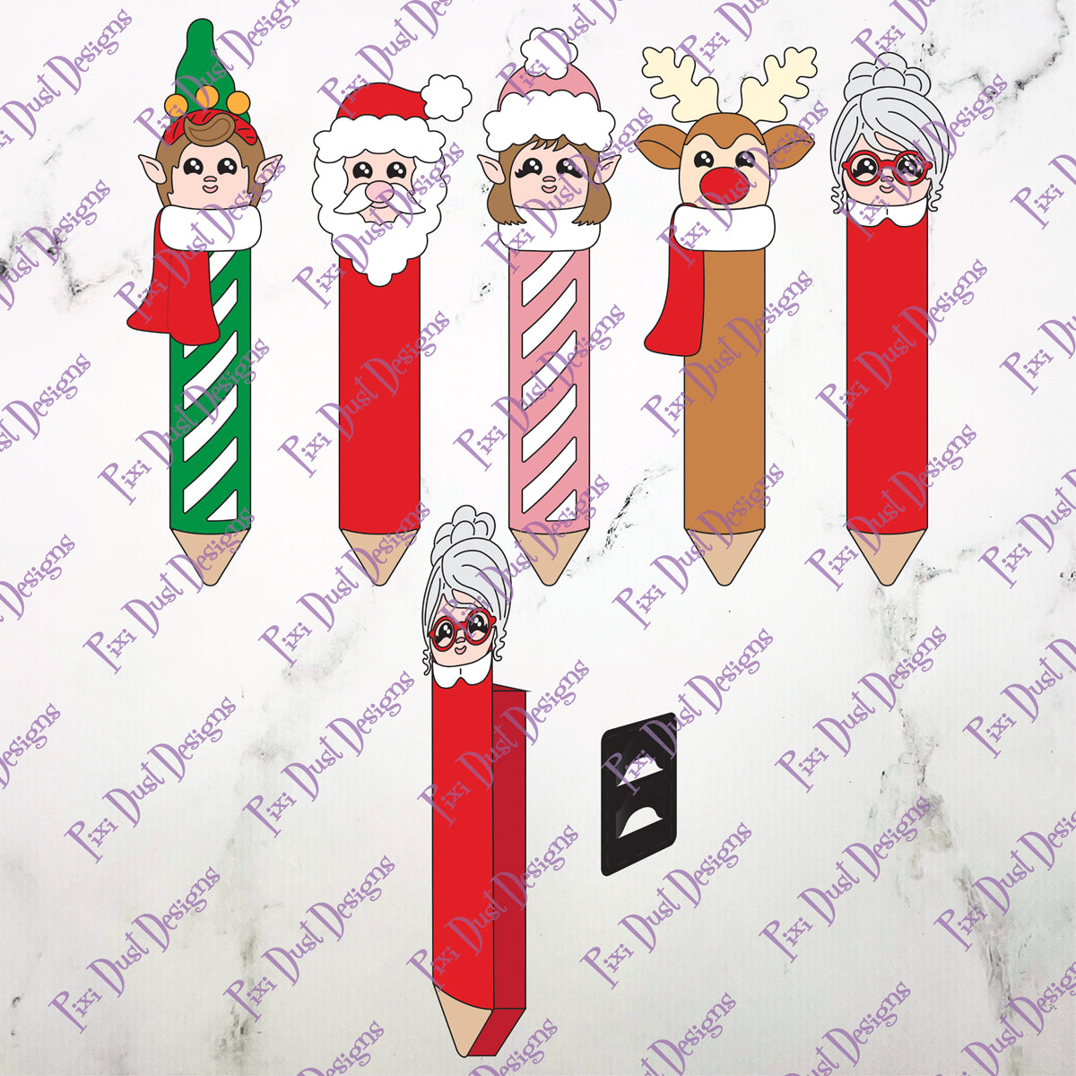 Christmas Cane Companion Die