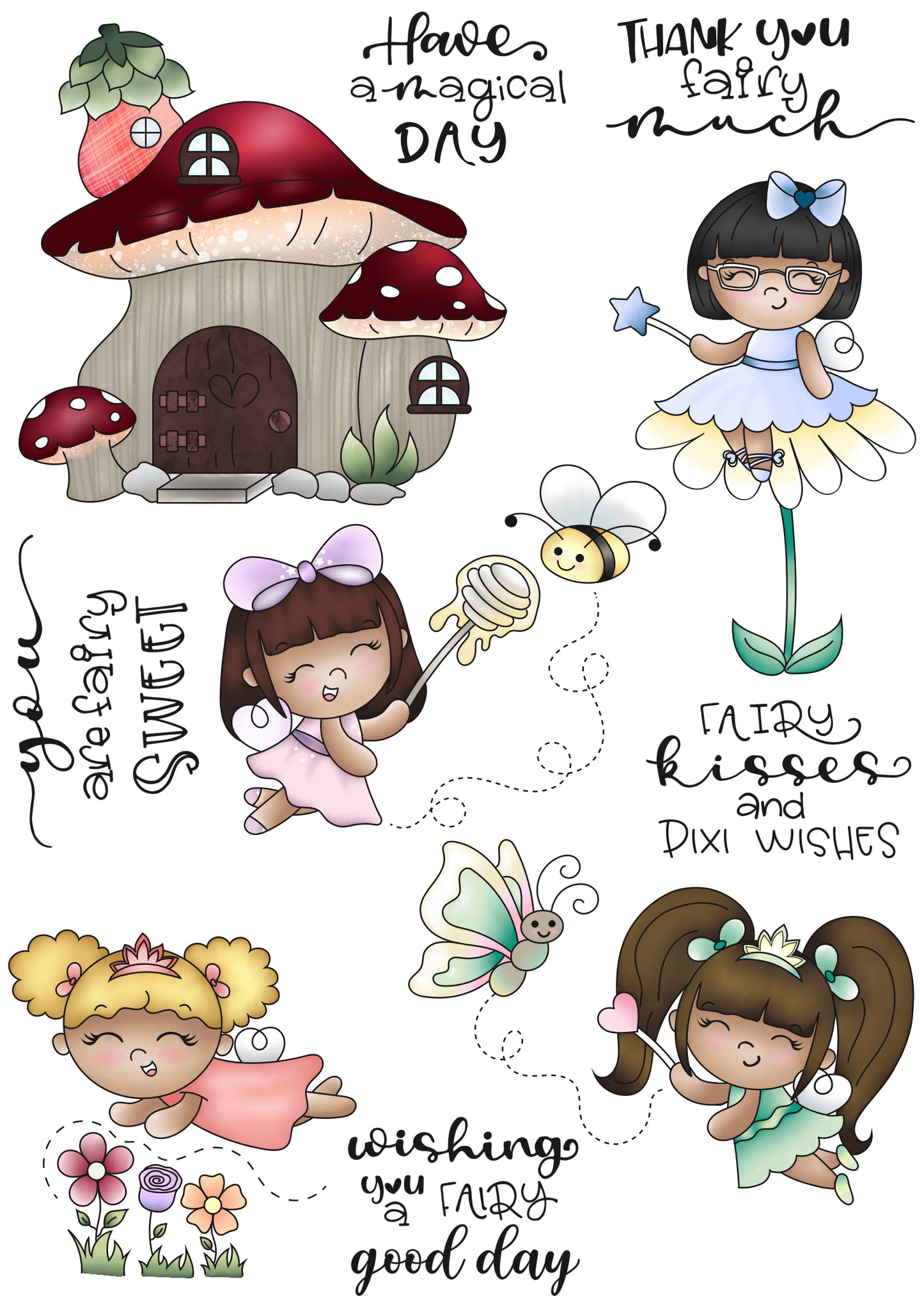 Pixi Dust Stamp