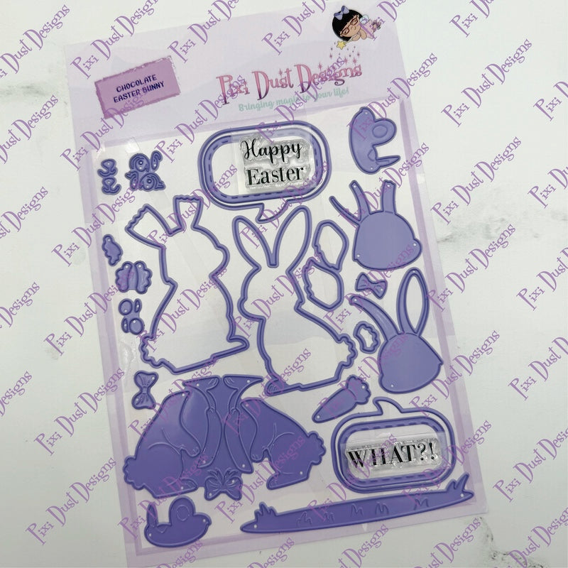 Chocolate Easter Bunny Die