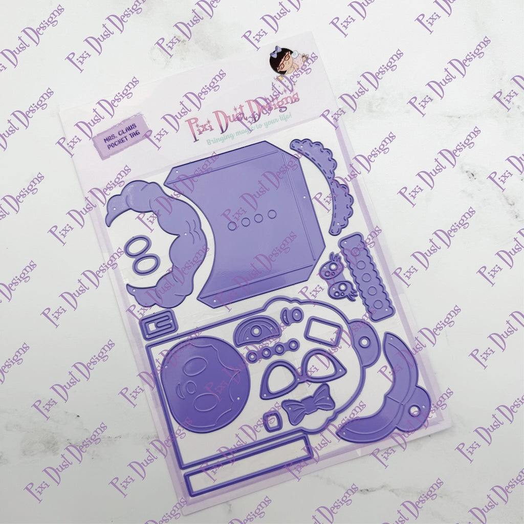 Mrs. Claus Pocket Tag