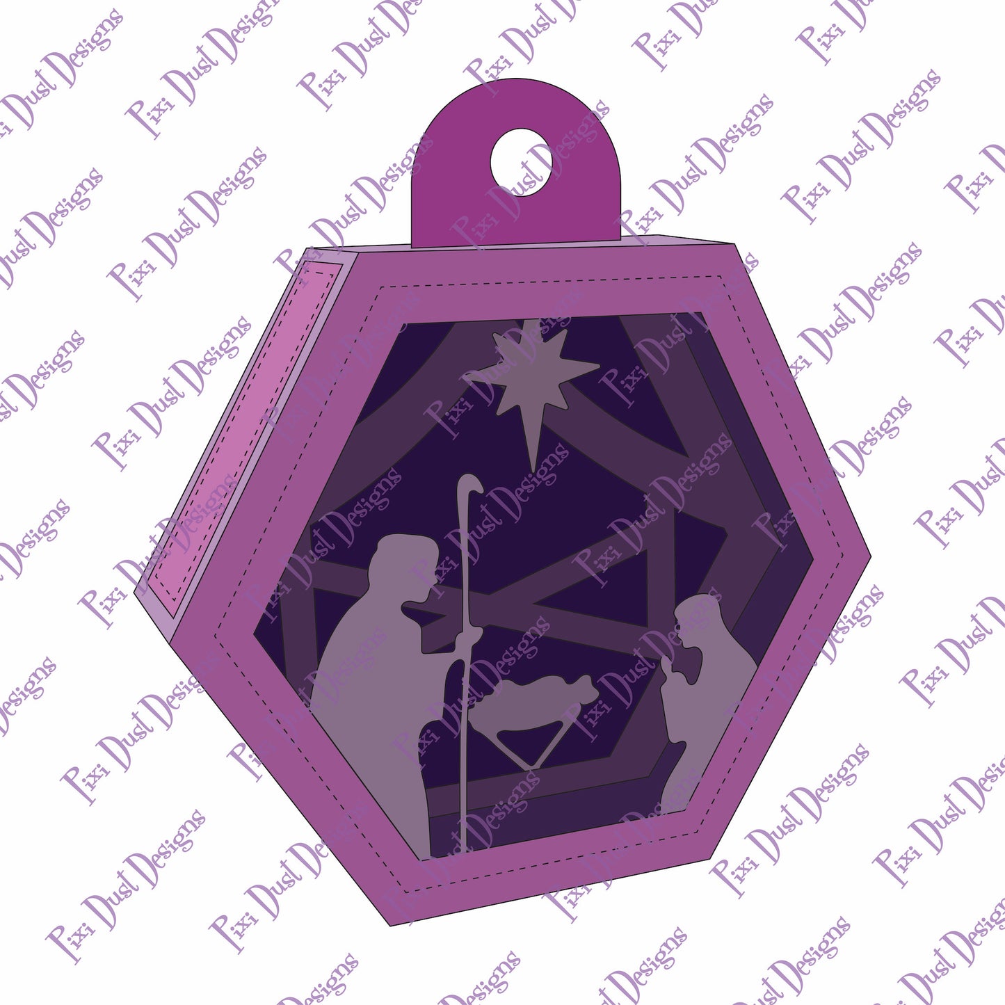 Nativity Ornament add-on Die