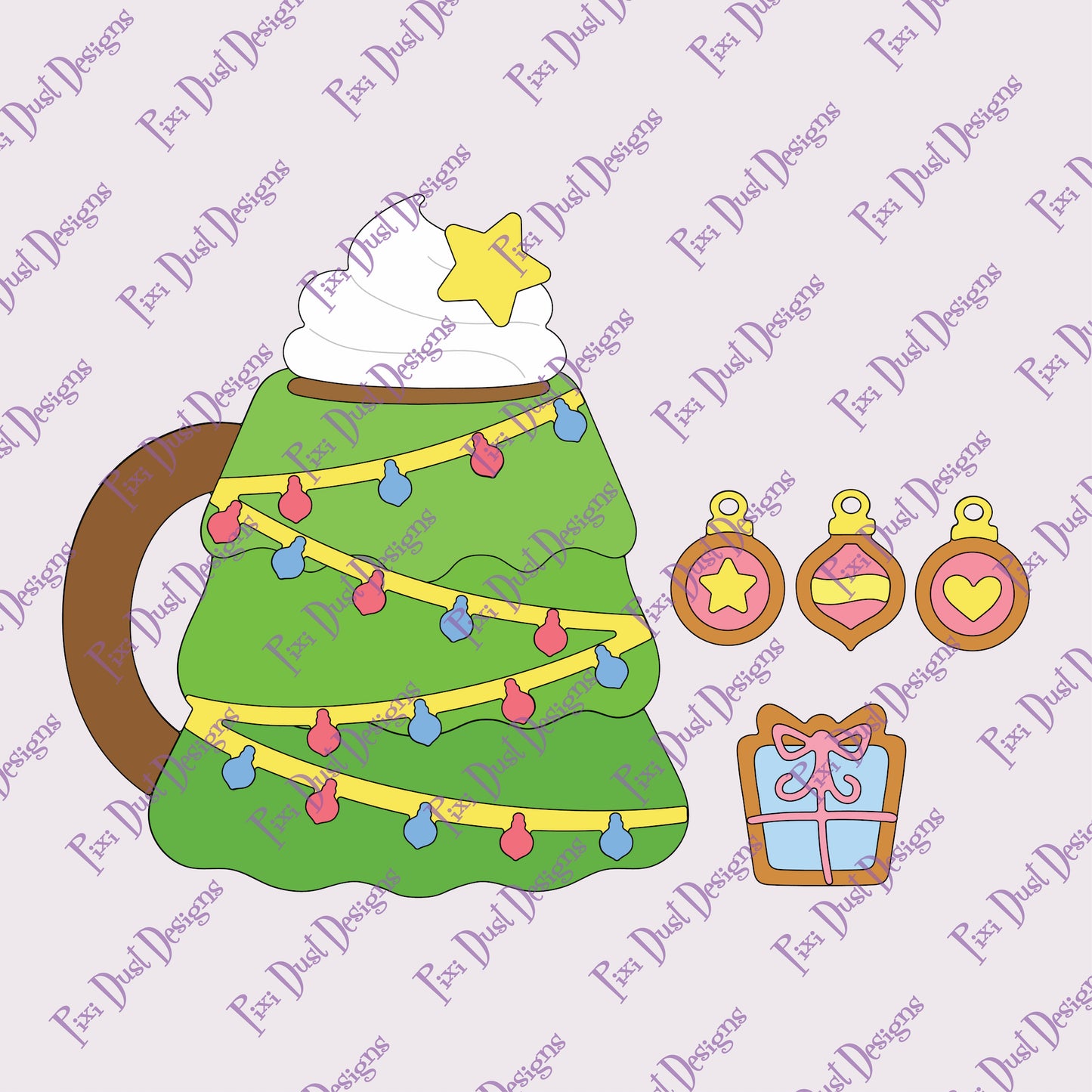 Tree Mug Die Set