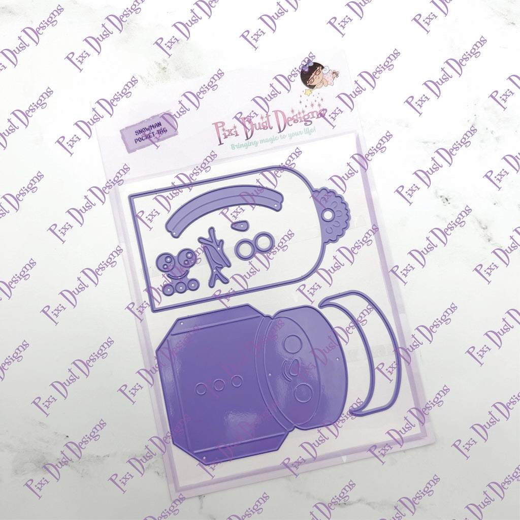 Snowman Pocket Tag