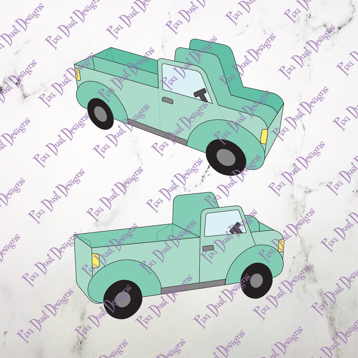 Vintage truck and Autumn Accessories Bundle