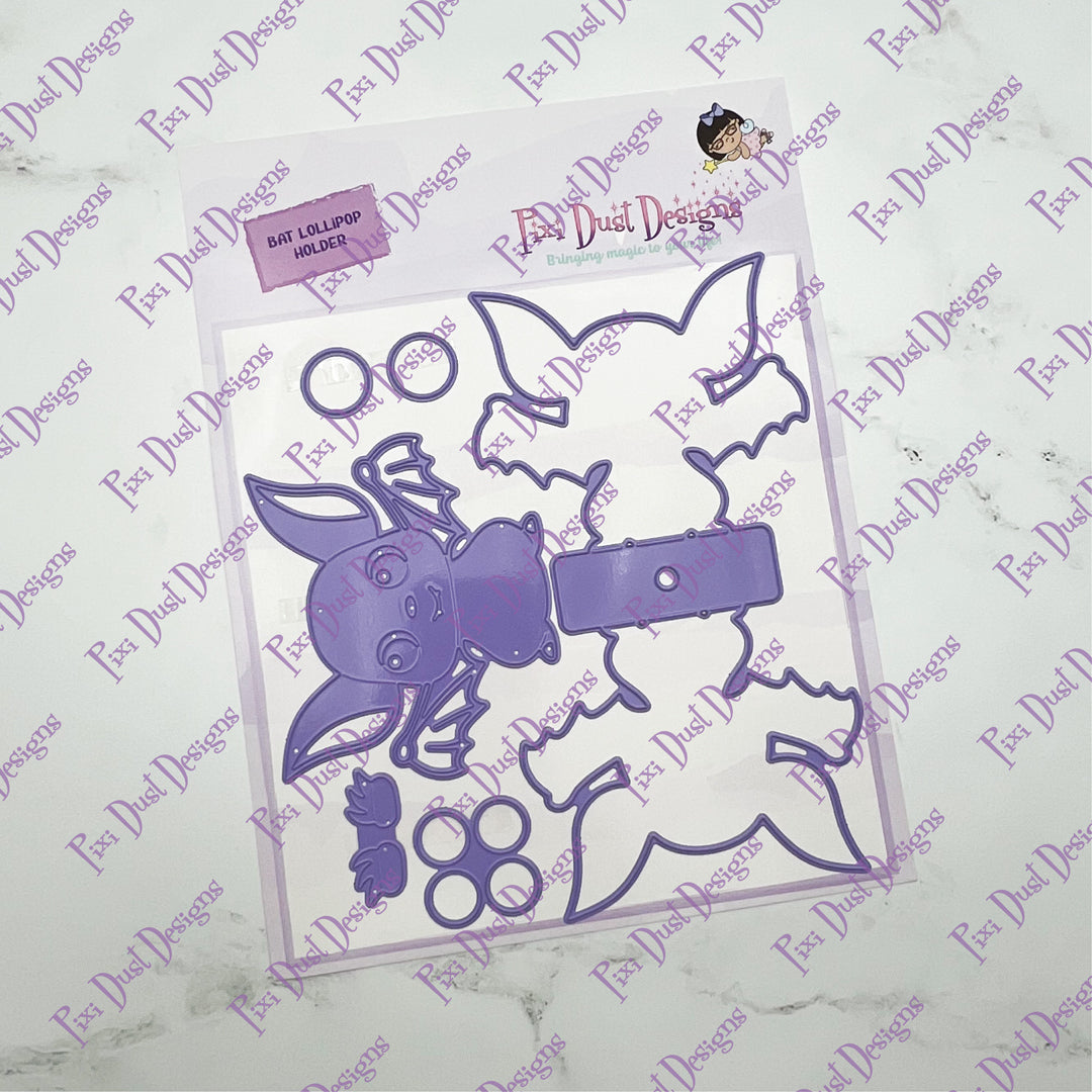 Bat Lollipop Holder Die