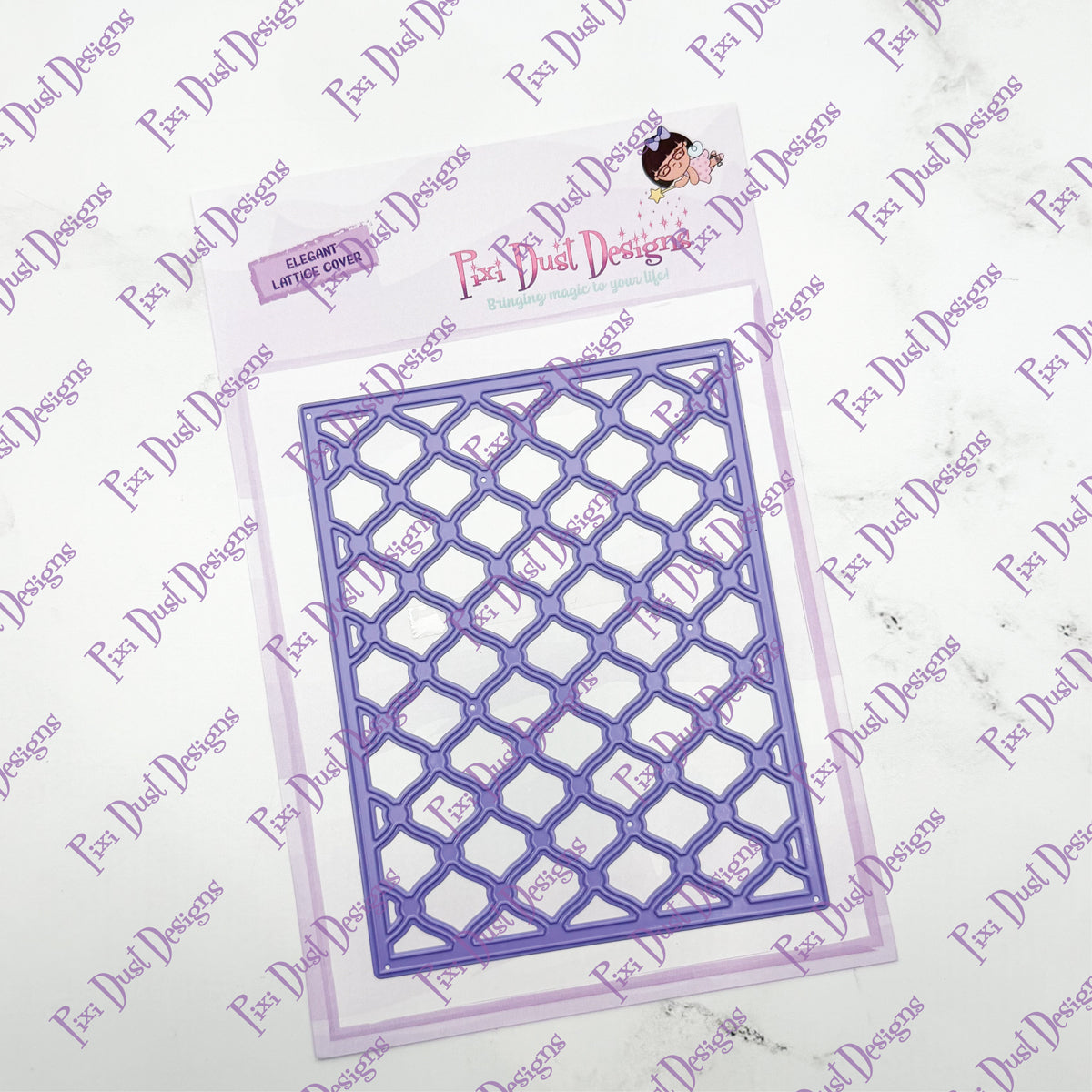 Elegant Lattice Cover Die