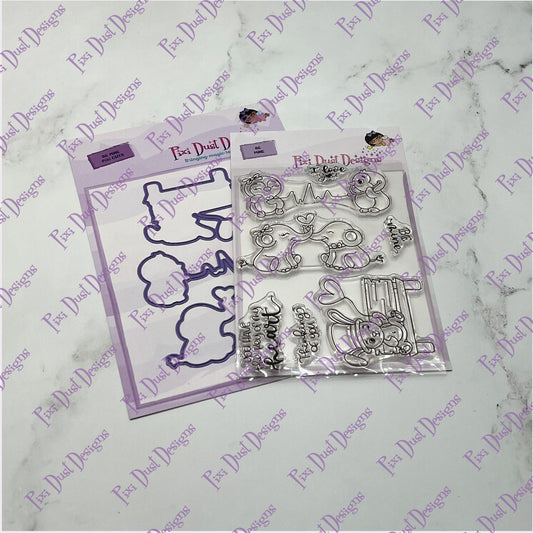 Be Mine Stamps and Pixi Cuts Bundle