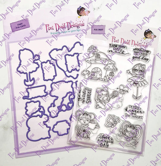 Pixi Dust Stamp and Fairy Pixi Cuts Bundle