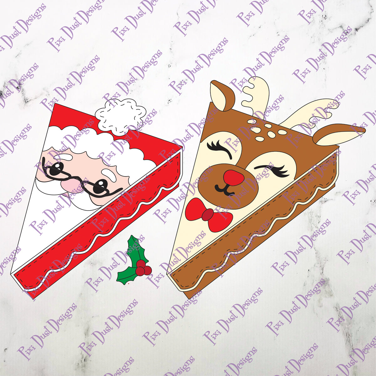 Christmas Santa & Reindeer Cake Bundle