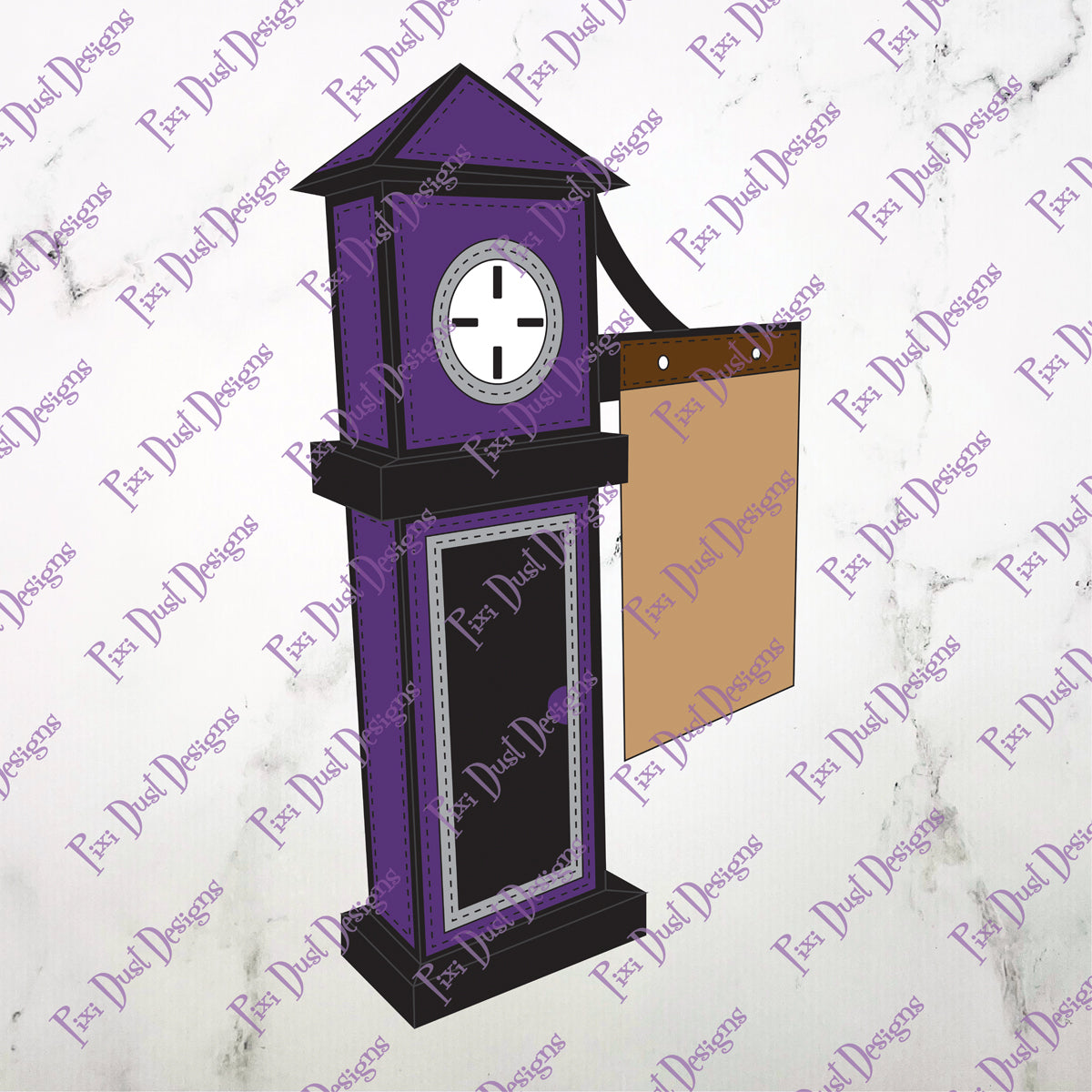 Grandfather Clock Die