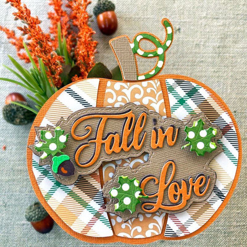 Nuts About Fall & Fall Into Autumn die sets