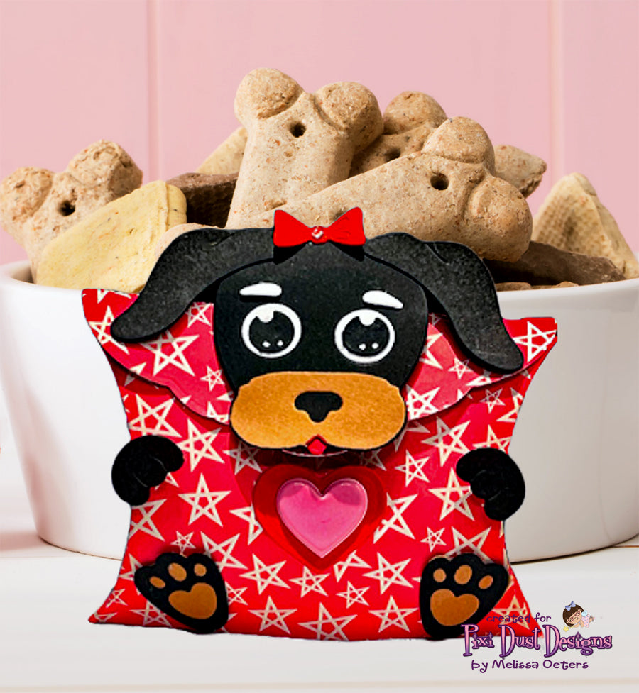 Puppy Love Pillow Box Die