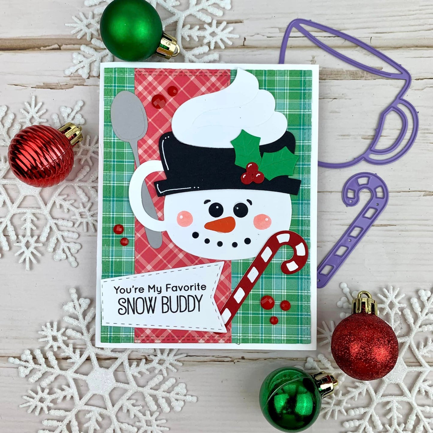 Snowman Mug die set