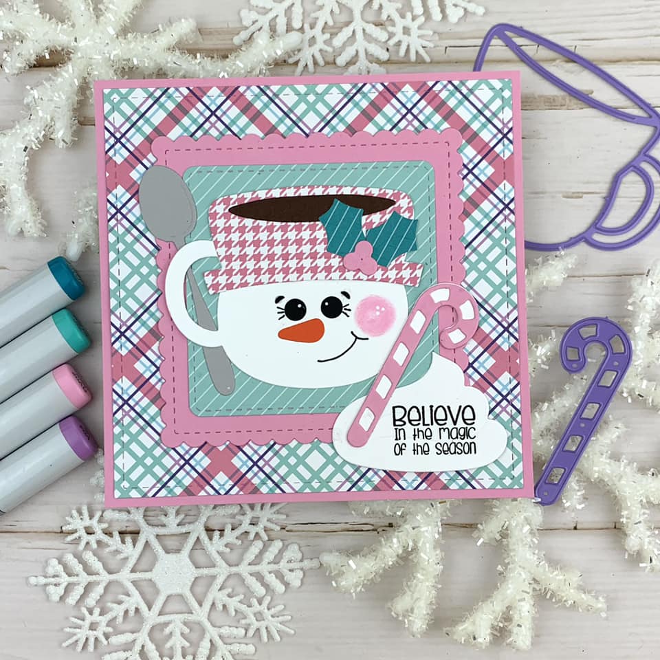 Snowman Mug die set