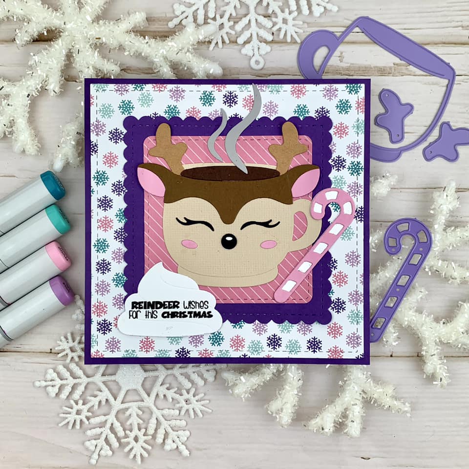 Reindeer Mug die set