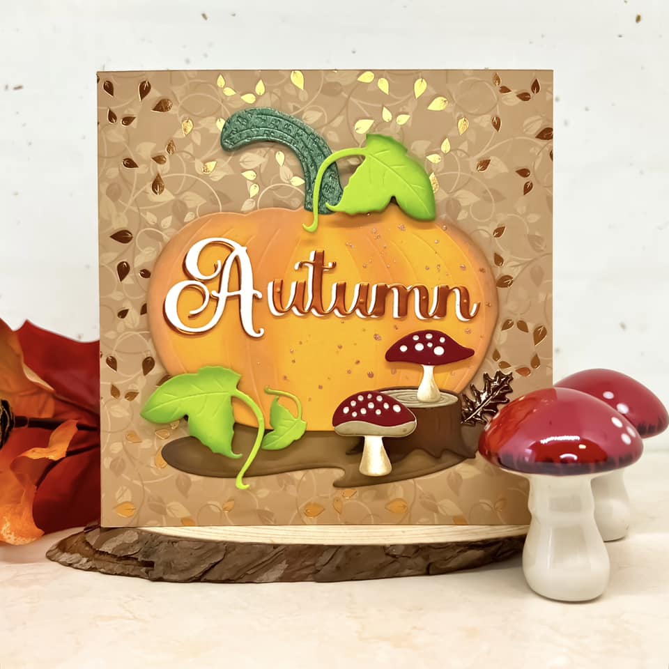 Pumpkin House Die Set