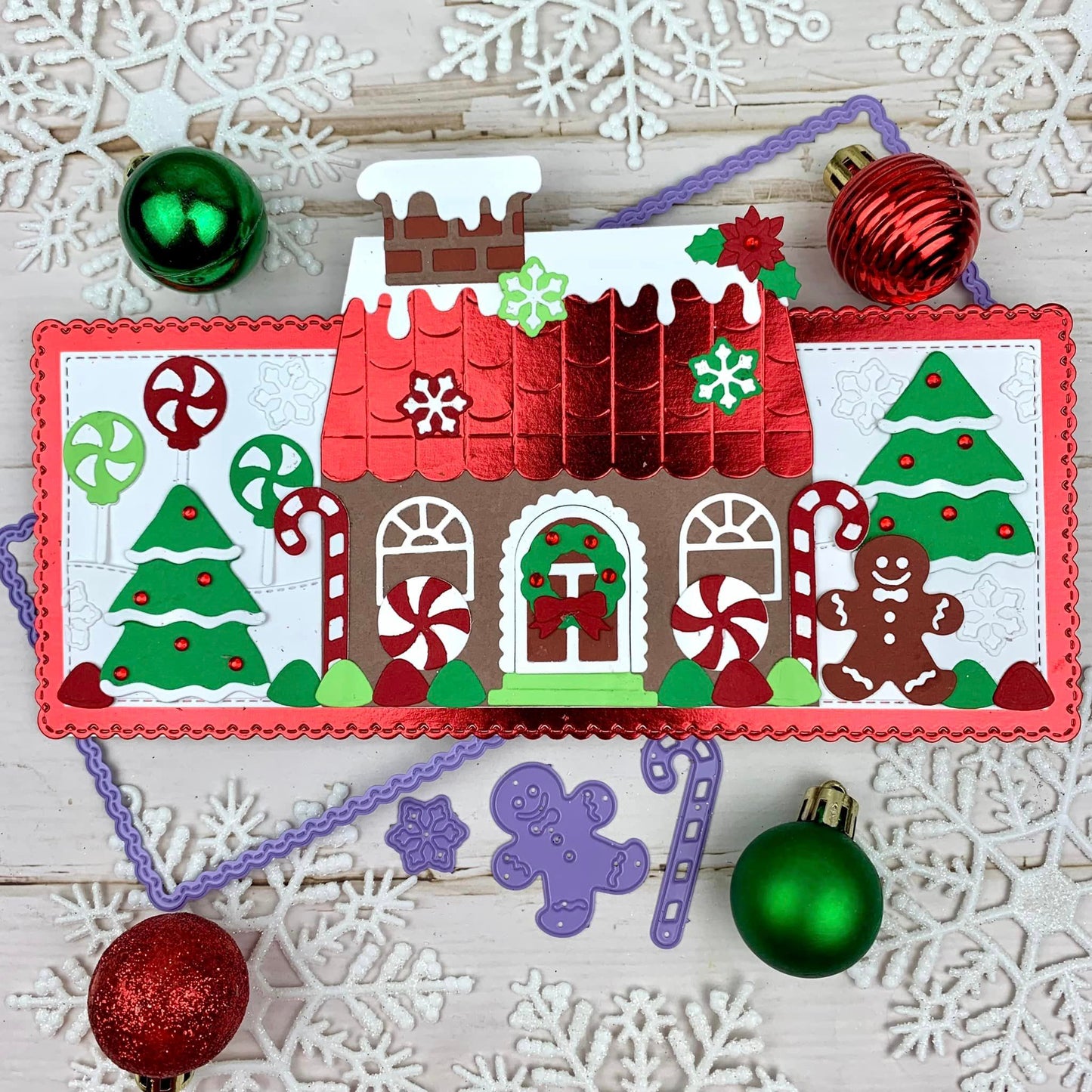 Gingerbread House BG Add On die set