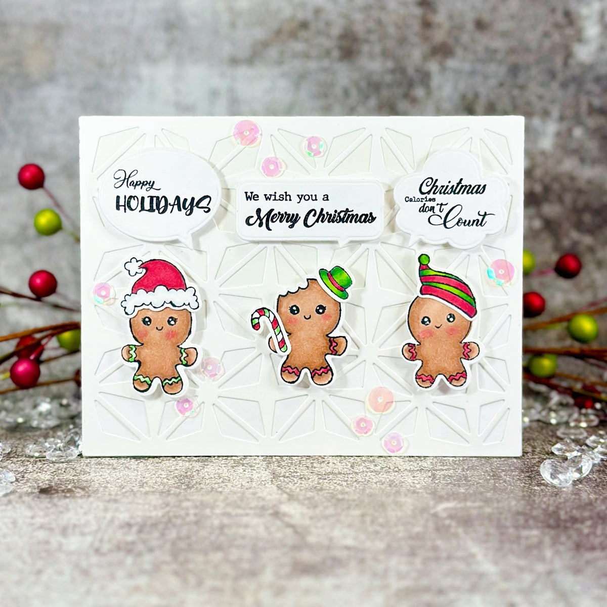 Gingy Dress Up stamp set