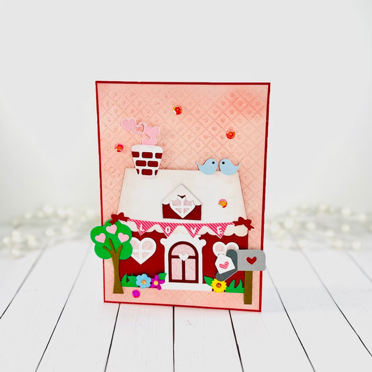 Valentine House BG Add On Die Set