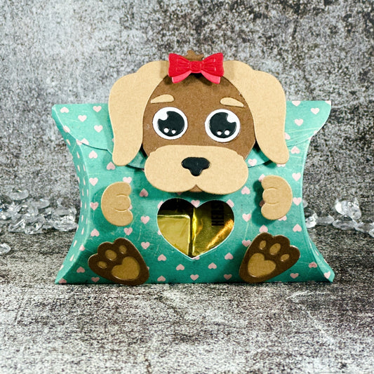 Puppy Love Pillow Box Die