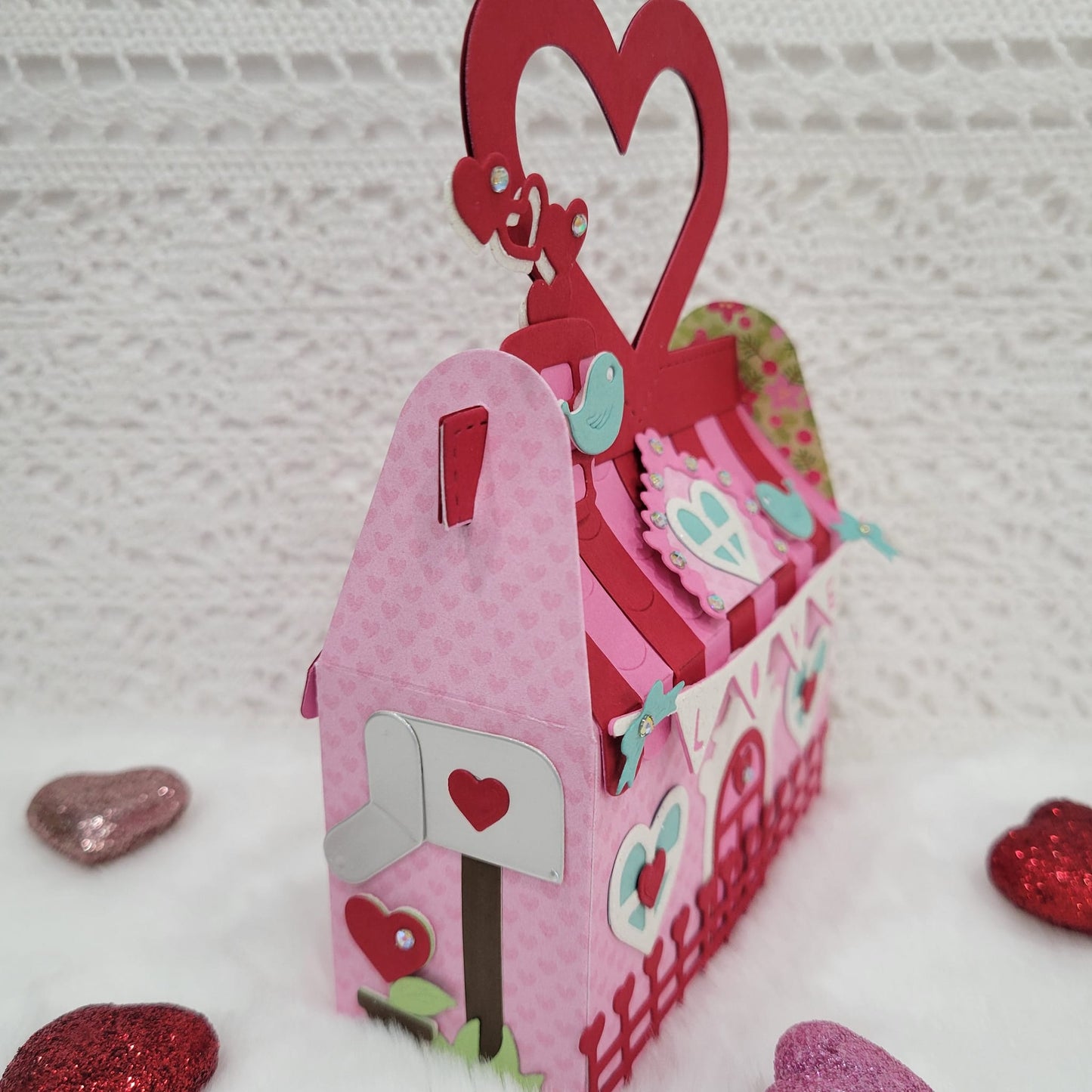 Gable House, Valentines House BG Add and interchangeable heart handle on a Bundle
