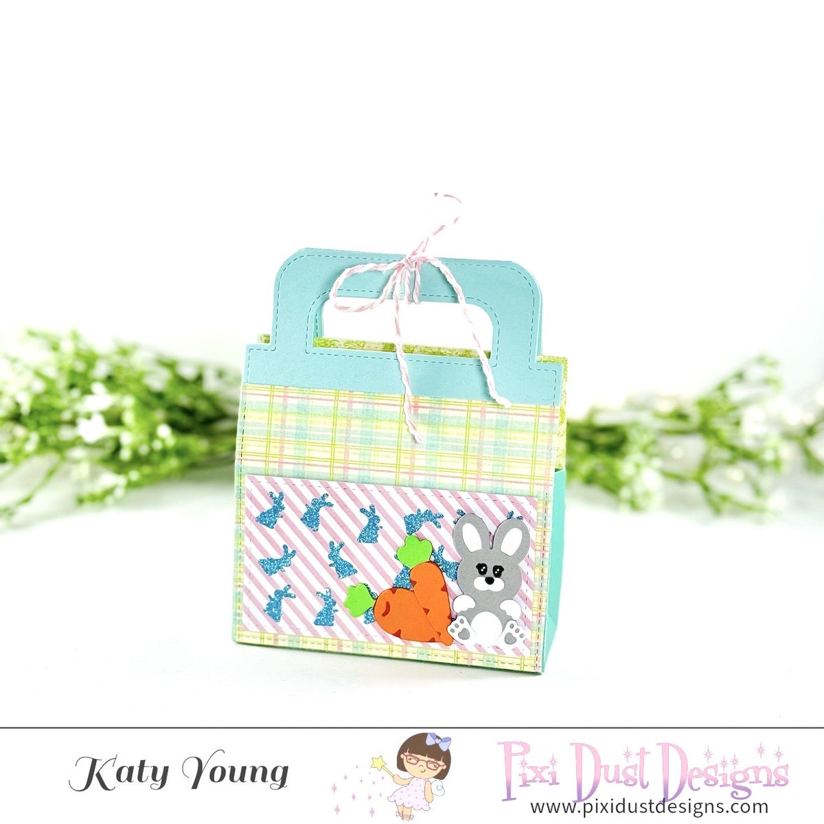 Easter Bag Topper add-on Die Set