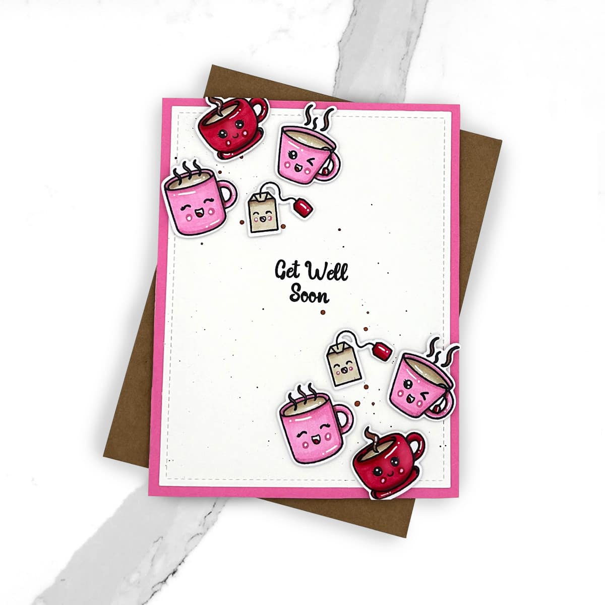 It'a Par-Tea Time Stamps and Pixi Cuts Bundle