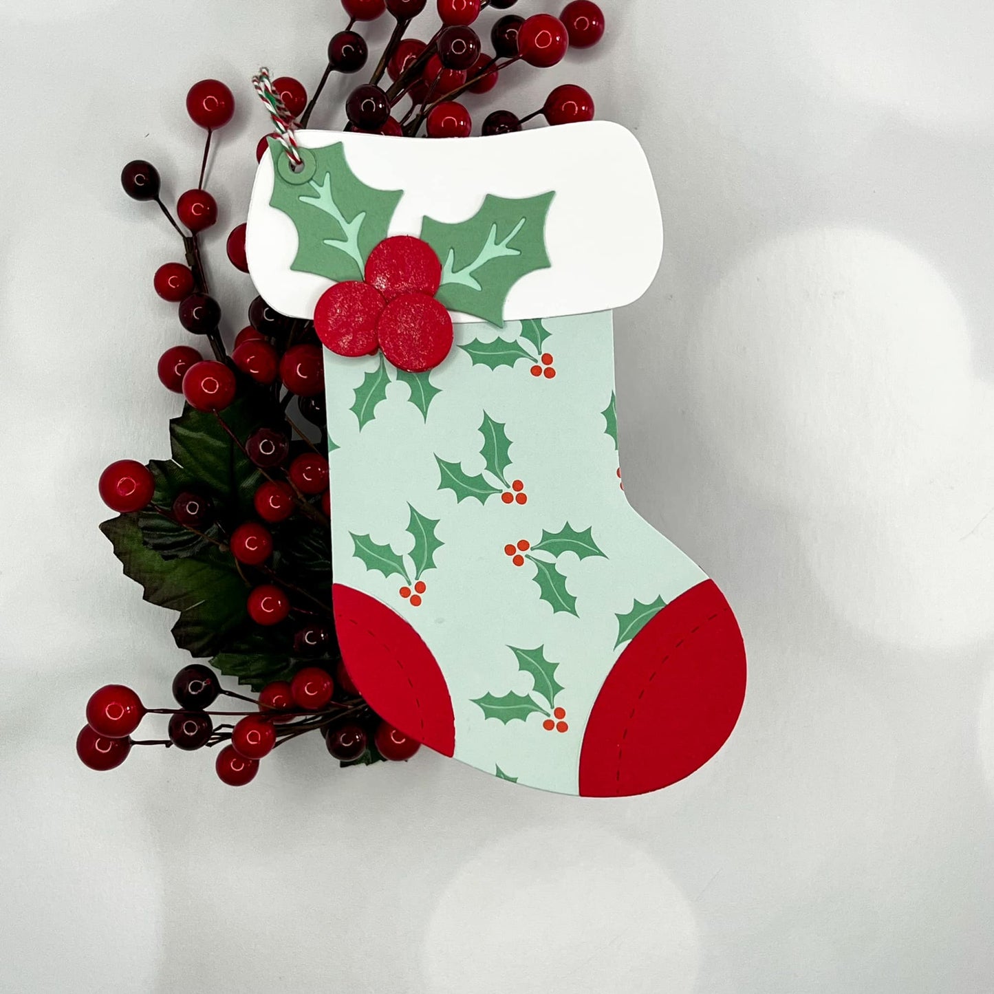 Stocking Gift Card Holder Die