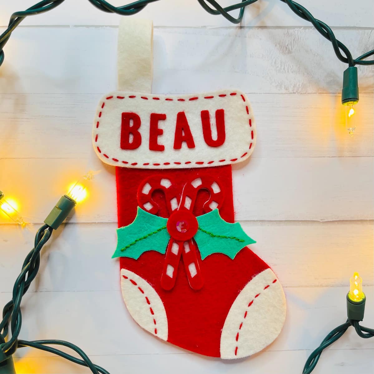 Stocking Gift Card Holder Die