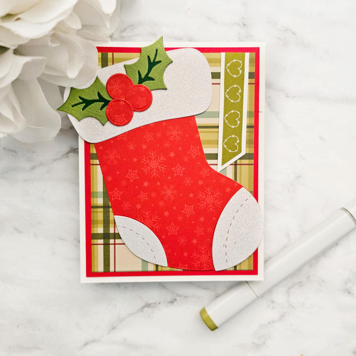 Card Stocking Stocking Gift Card Holder Die – Pixi Dust Designs