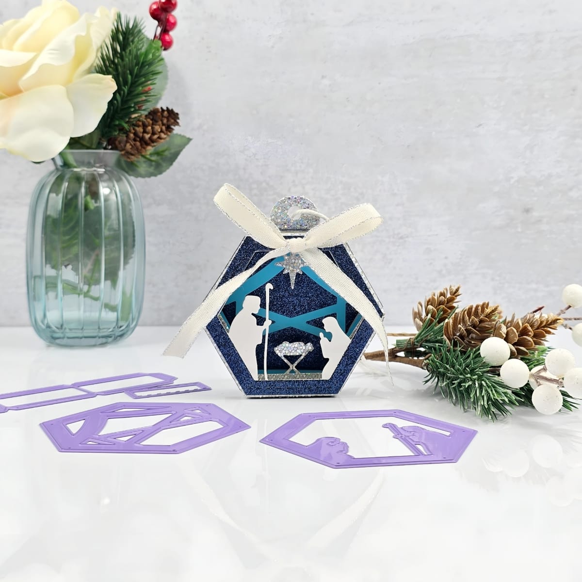 Nativity Ornament add-on Die