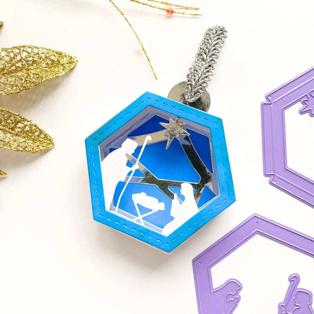 Nativity Ornament add-on Die