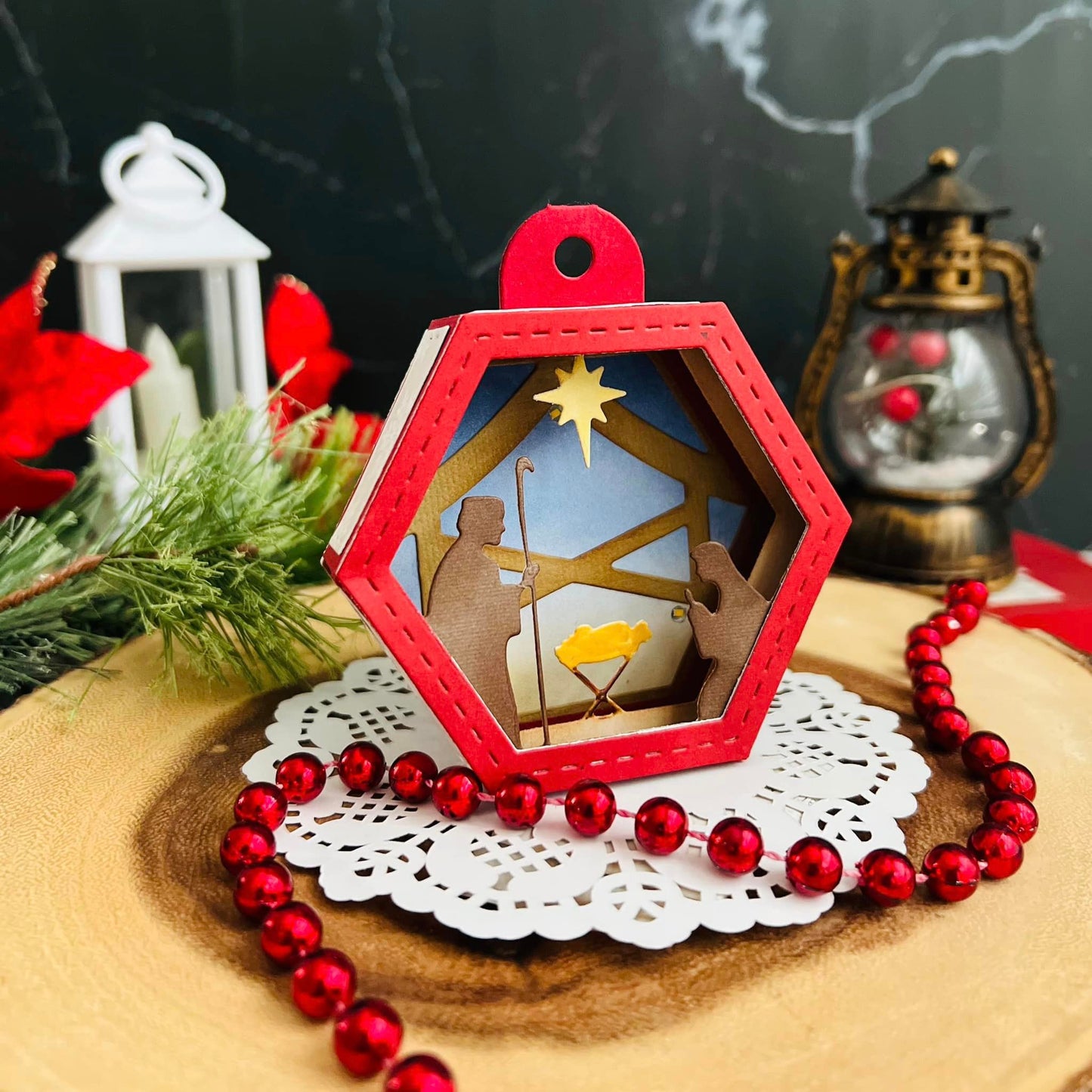 Nativity Ornament add-on Die