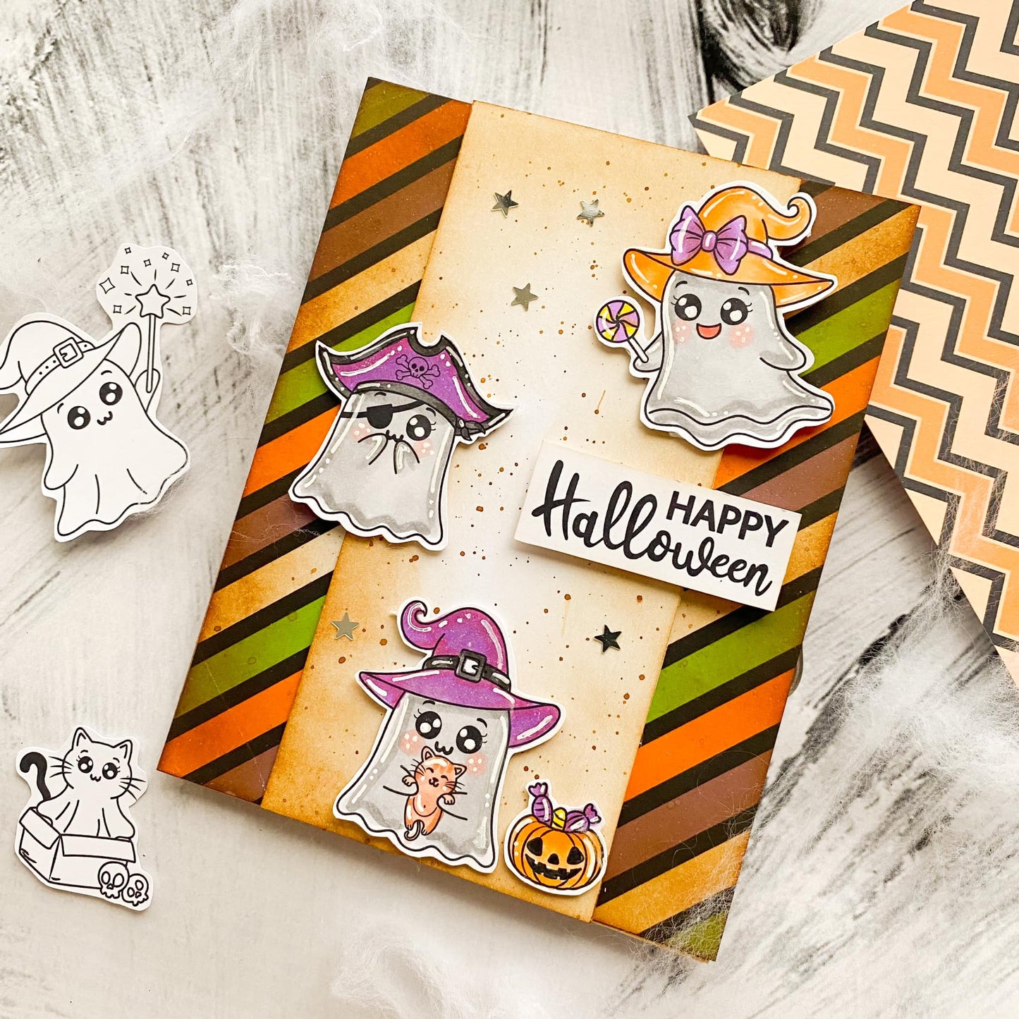 Halloween Paper Pad 6x6