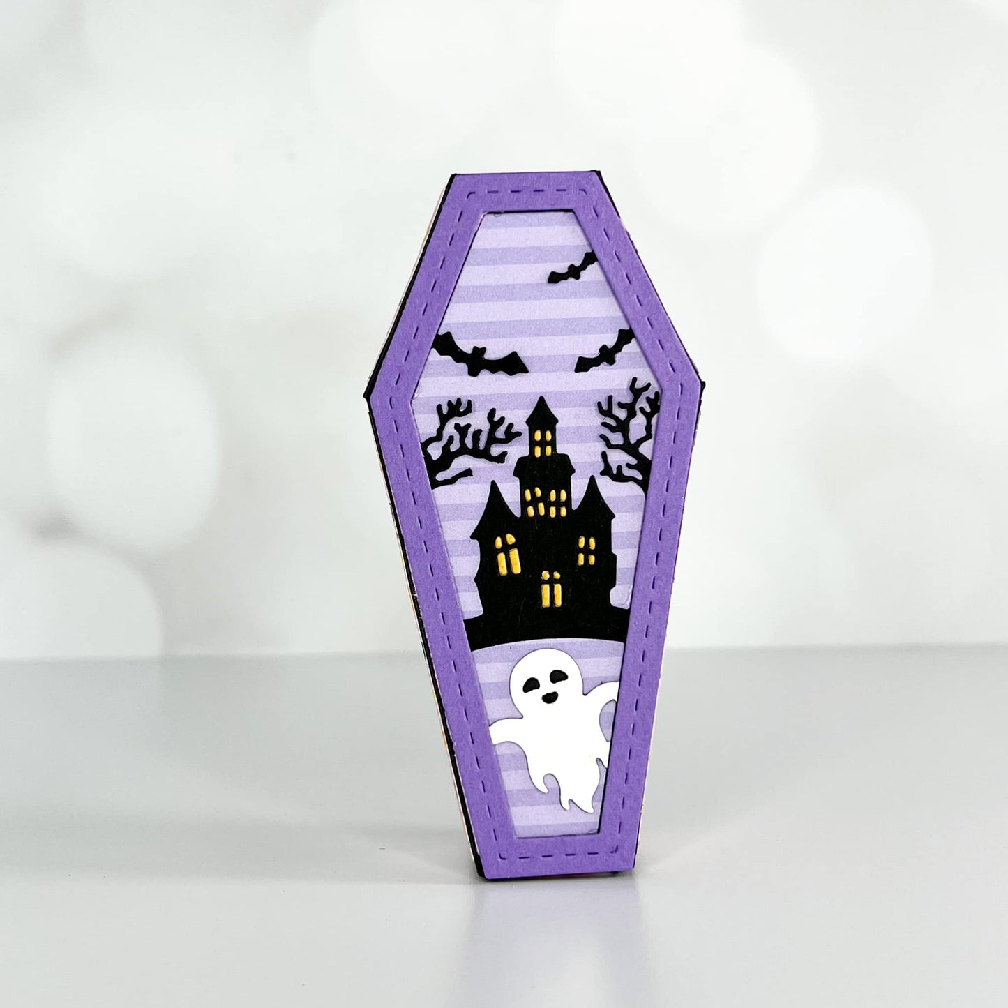 Halloween Coffin box and Add on Die Bundle