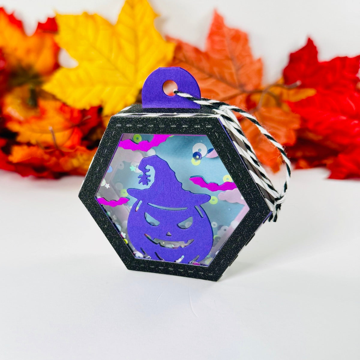 Hexagon and Halloween Add-On Die Bundle