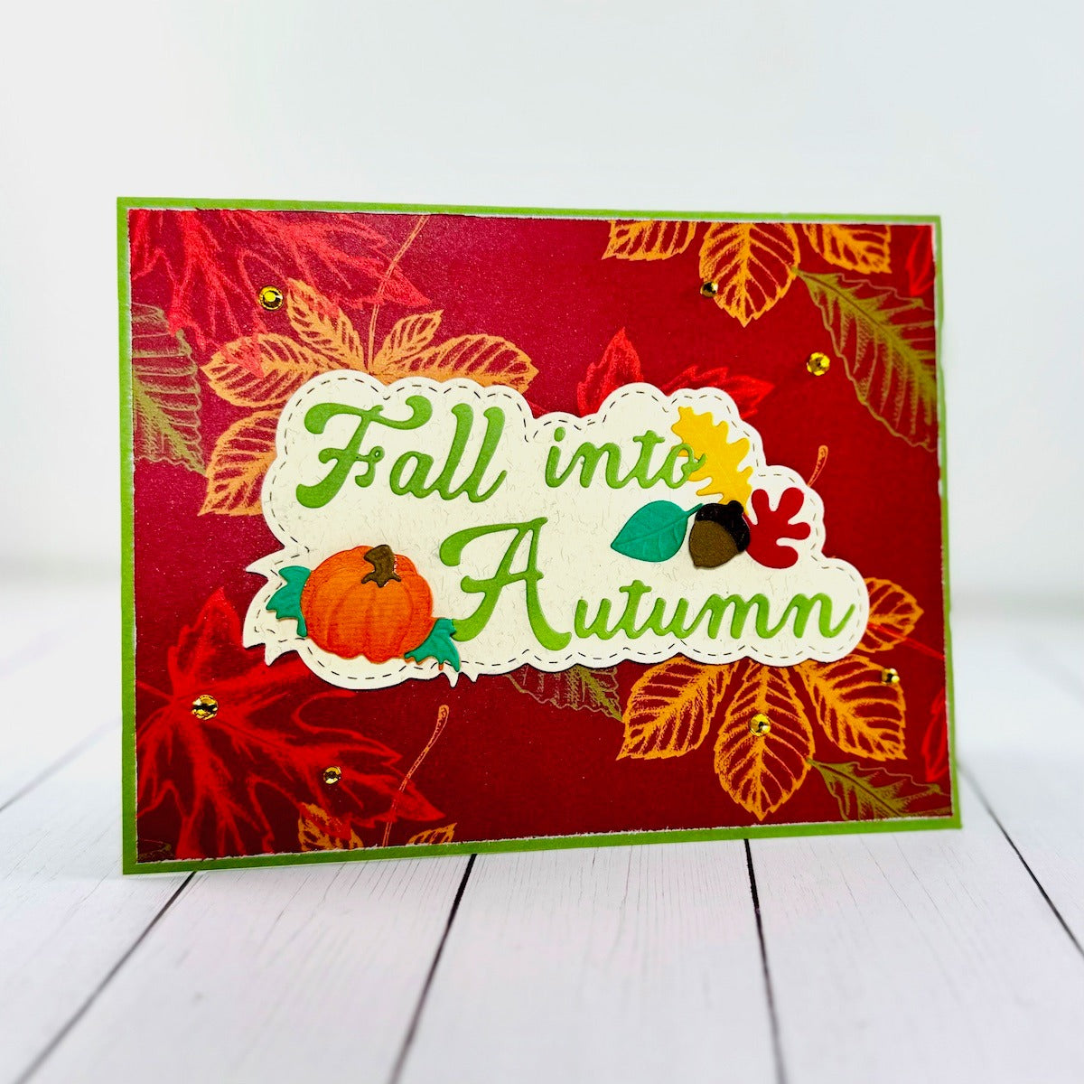 Nuts About Fall & Fall Into Autumn die sets