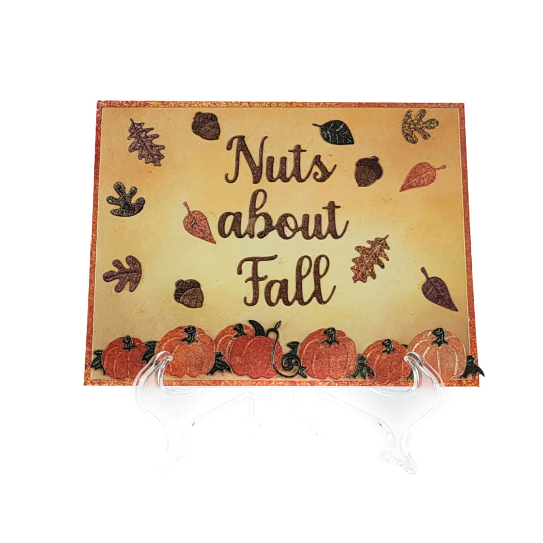 Nuts About Fall & Fall Into Autumn die sets