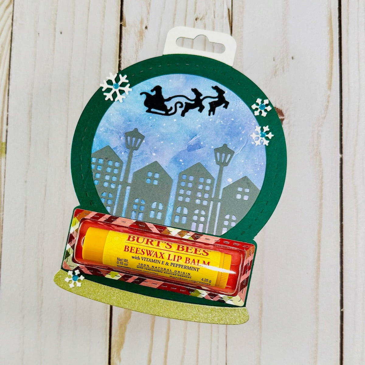 Snow Globe Money Holder Die
