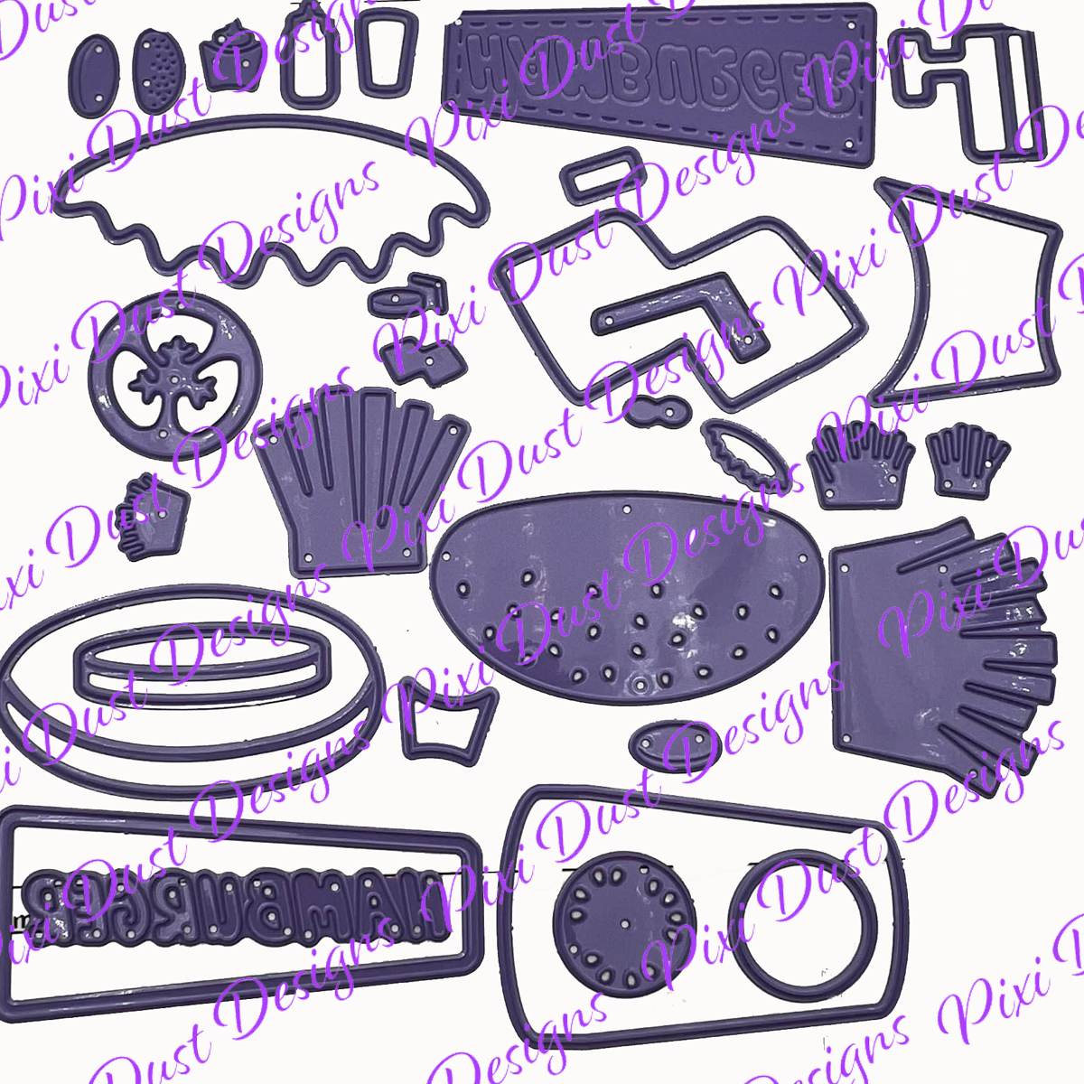 Hamburger Die Set
