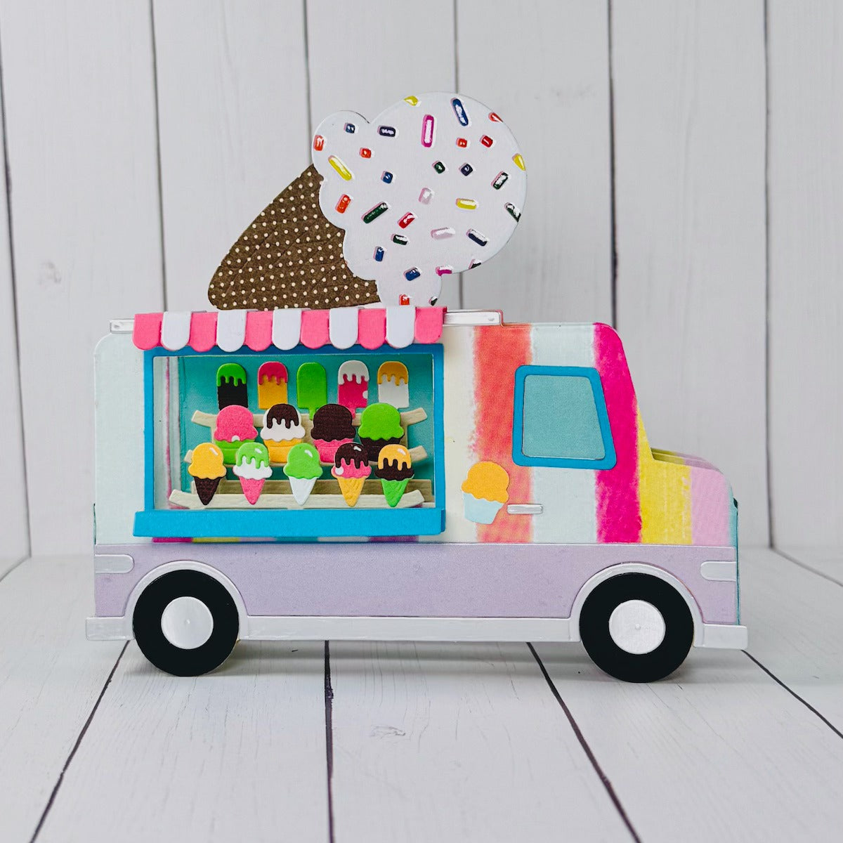 Ice Cream Truck Die Set