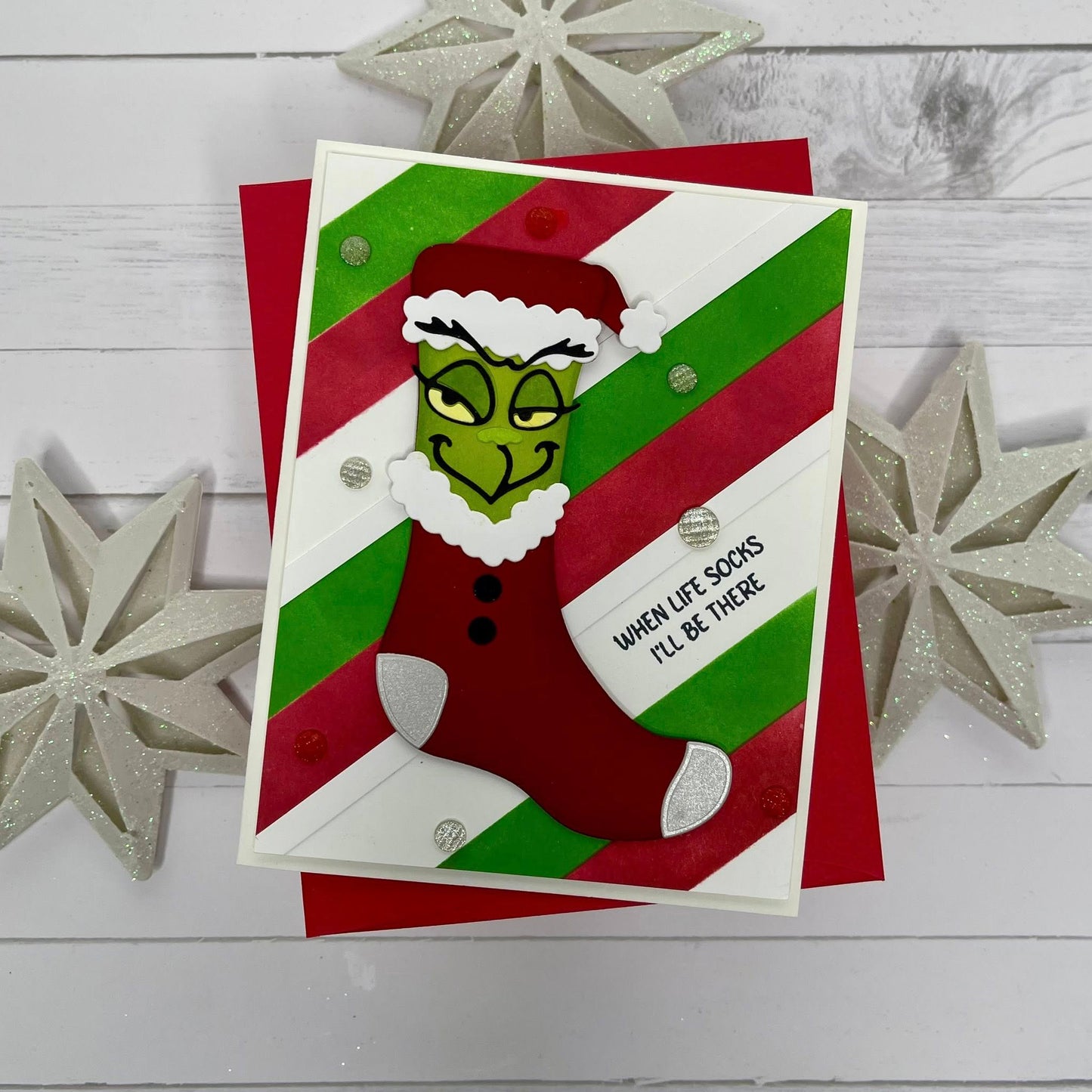 Grinch and Jack Socks Die