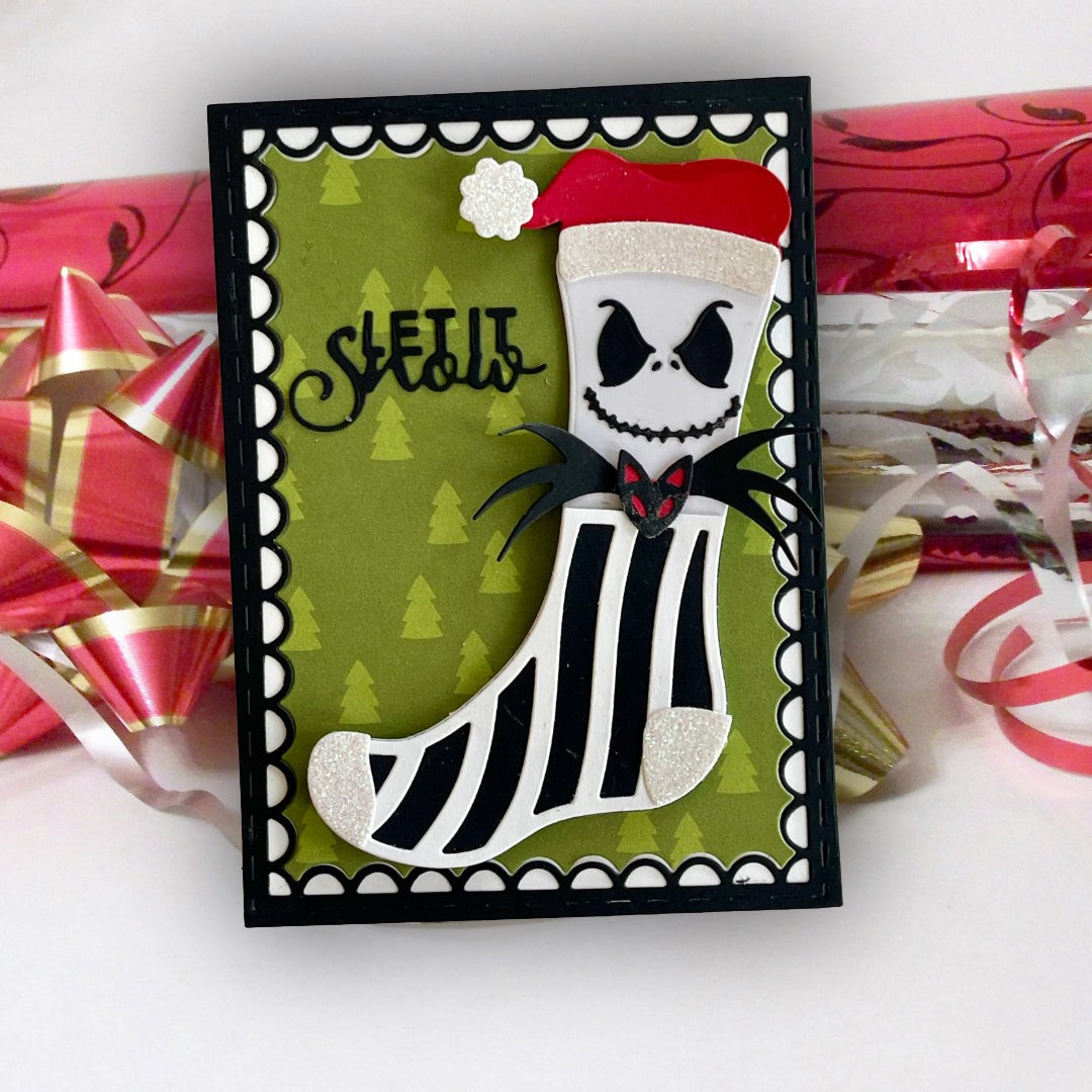 Grinch and Jack Socks Die