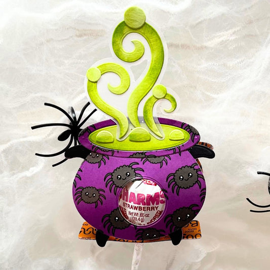 Cauldron Lollipop Holder Die