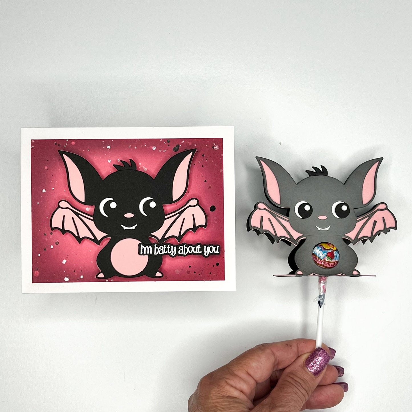 Bat Lollipop Holder Die