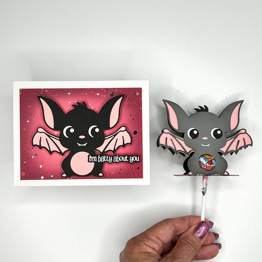 Bat Lollipop Holder Die