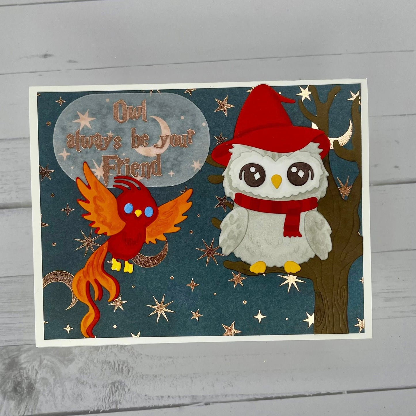 Owl Always Be Your Friend Pun Die